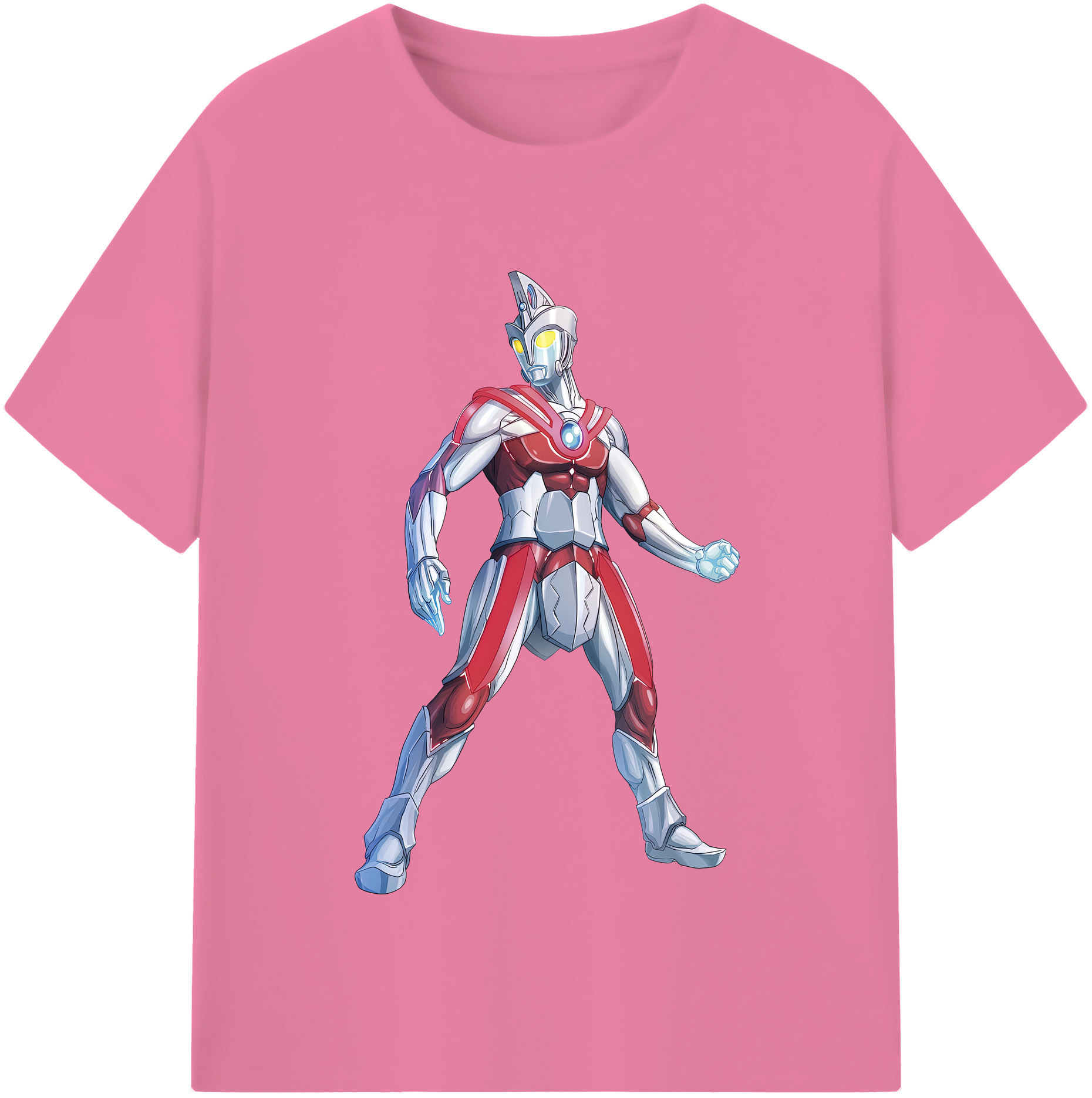 （画像用） ウルトラマン Ultraman 綿100％半袖Tシャツ（フロントプリント）